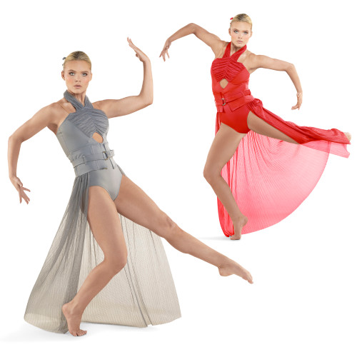 Expressive Drapes: Contemporary Leotards with Skirt Elements Expressive Drapes: Contemporary Leotards with Skirt Elements — Dance Outfits 2027