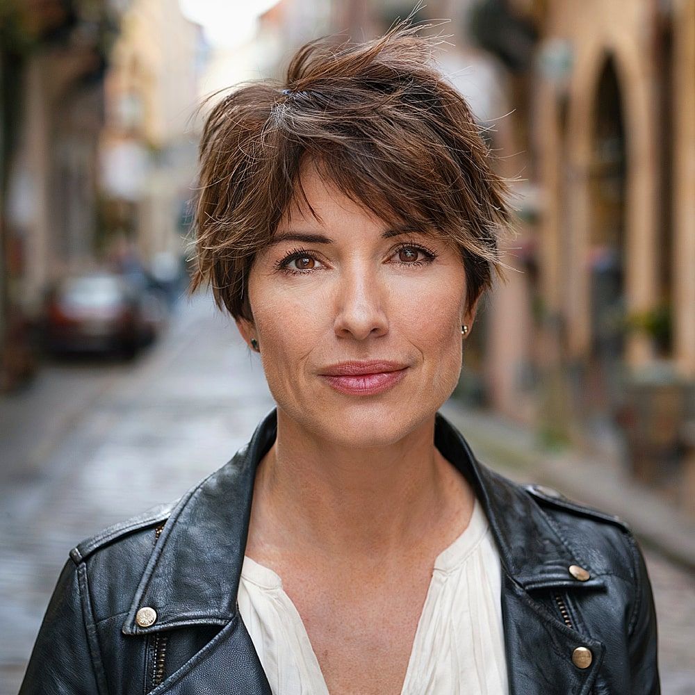 Dark Brown With Subtle Highlights Visual Idea Dark Brown With Subtle Highlights Visual Idea — Pixie 2027 for Women Over 40