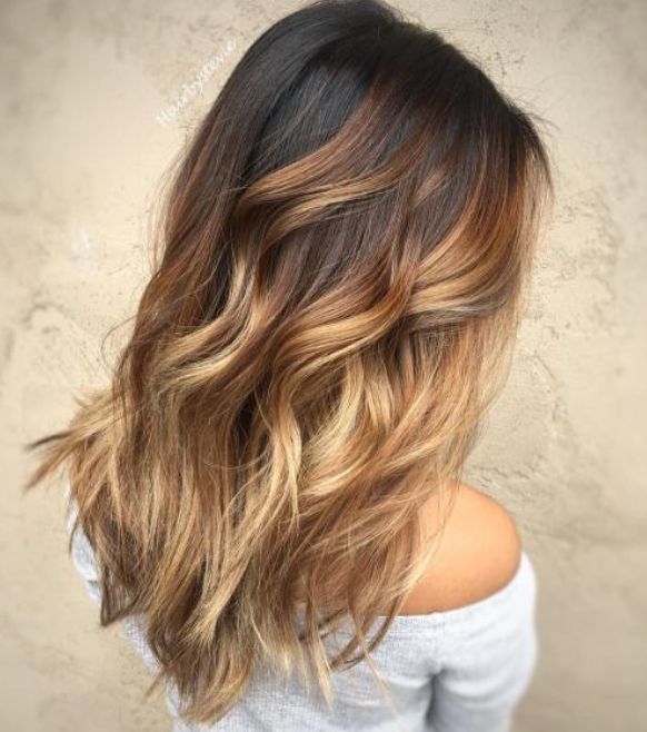 Back View Slightly To The Side Visual Idea Back View Slightly To The Side Visual Idea — Caramel Brown Hair 2027