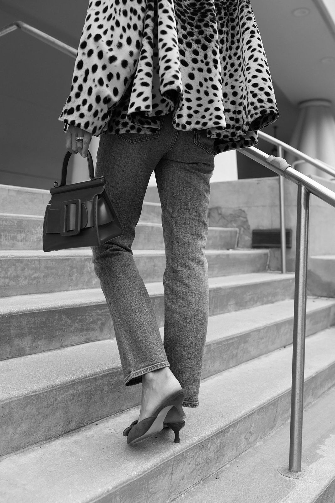 Animal-Print Faux Fur Jacket and Blue Denim — Modern Heirloom Outfits 2027