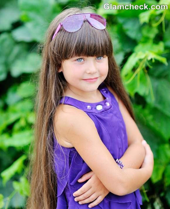 Very Long Hair With Thick Straight Fringe Very Long Hair With Thick Straight Fringe — Bangs 2027 for Kids