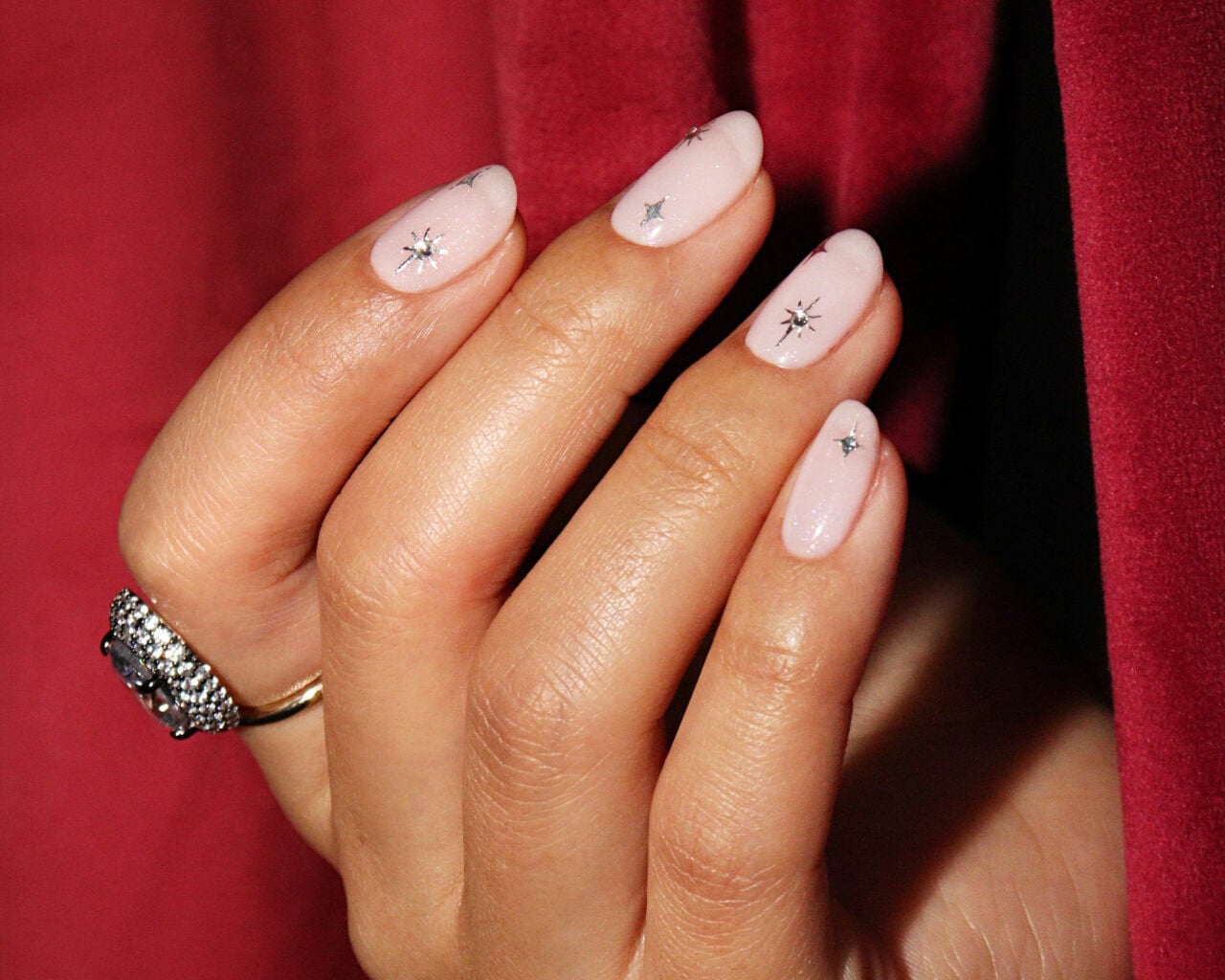 Glossy With Shimmer Visual Idea Glossy With Shimmer Visual Idea — Short Gel Nails 2027