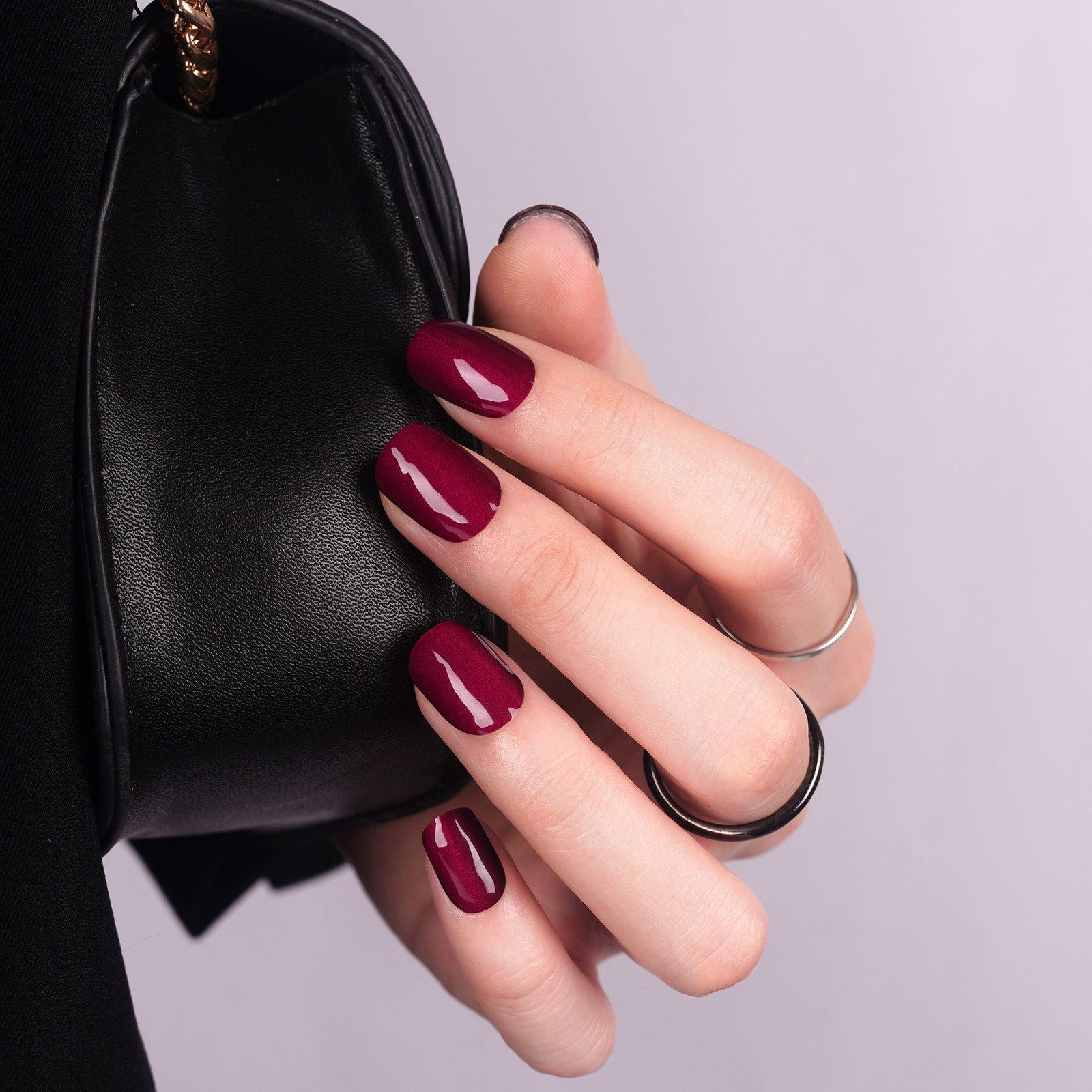 None Visual Idea None Visual Idea — Dark Red Nails 2027