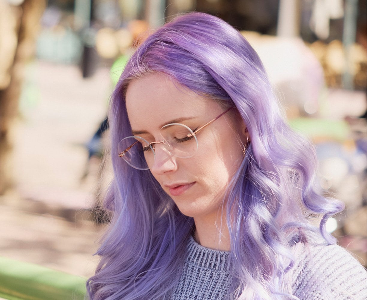 Vibrant Lilac Collarbone Waves Vibrant Lilac Collarbone Waves — Lilac Hair 2027