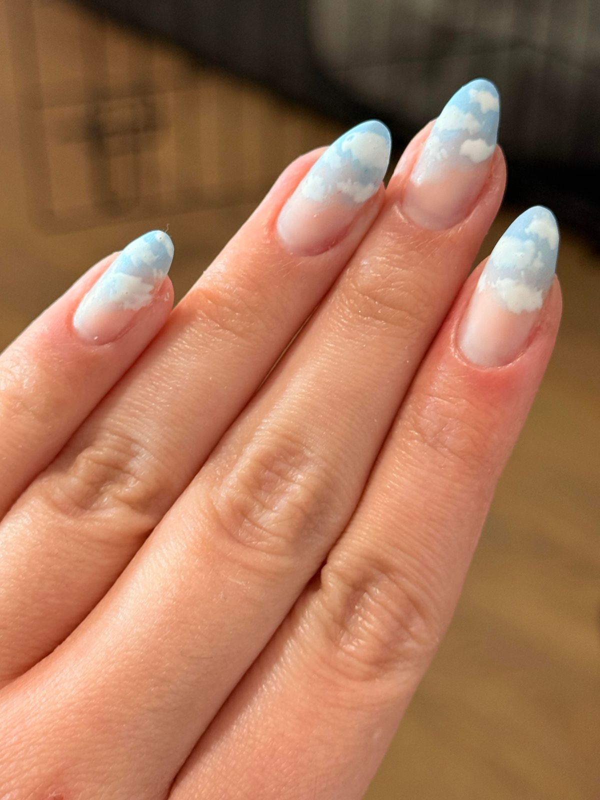 Glossy Visual Idea Glossy Visual Idea — Cloud Almond Nails 2027