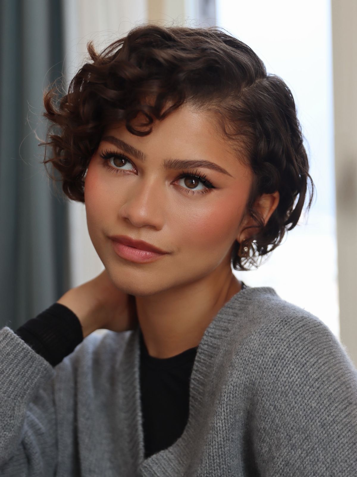 Polished Short Bob With Defined Curls — Loose Curly Hairstyles 2027