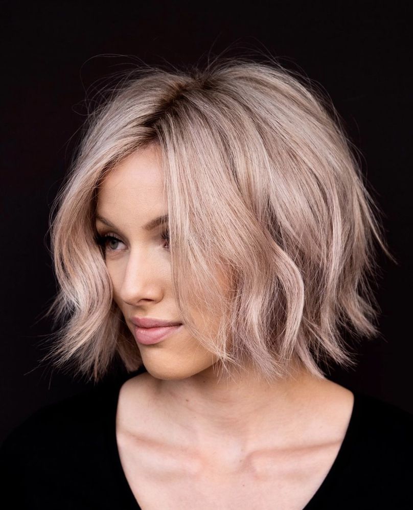 Textured Ash Blonde Bob Textured Ash Blonde Bob — Spring Haircuts 2027