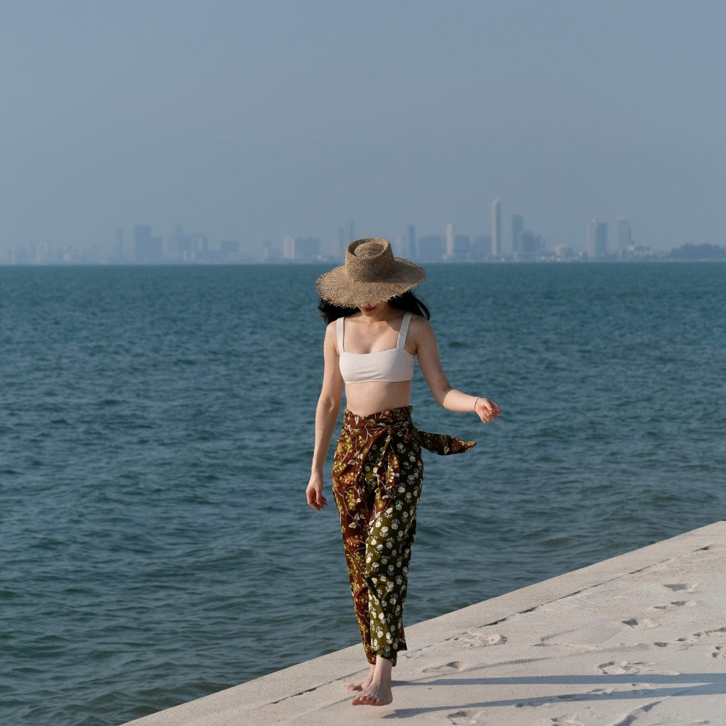 Bikini Top and Sarong for Relaxed Beach Style Bikini Top and Sarong for Relaxed Beach Style — Thailand Outfits 2027