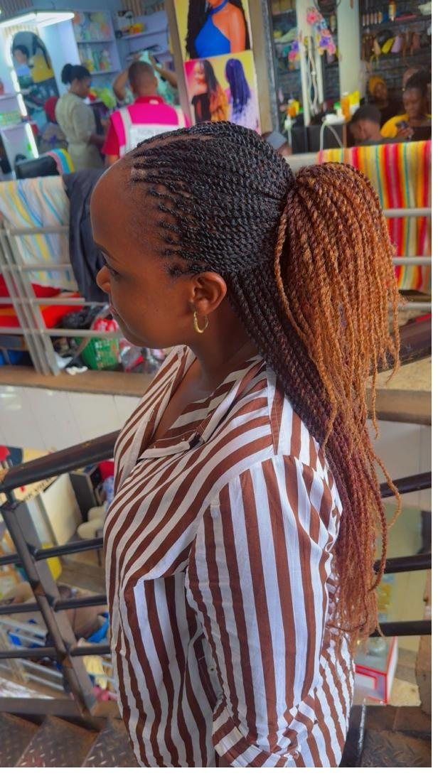 Ombre Knotless Braids 2027