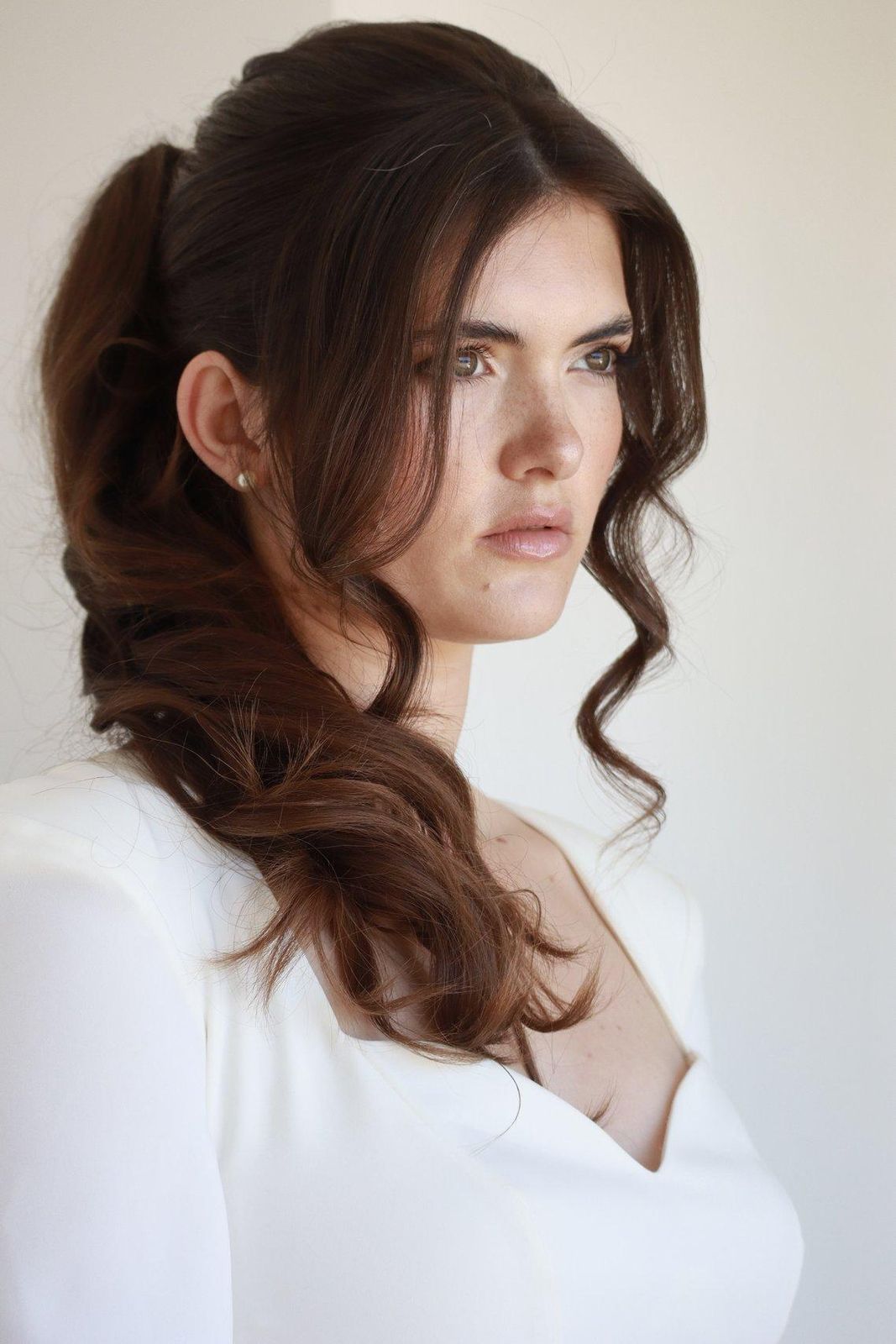 Ponytail Wavy Visual Idea — Ponytail Hairstyles 2027 for Shoulder Length Hair
