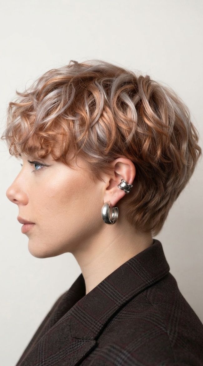 Visual Idea Visual Idea — Pixie 2027 for Curly Hair