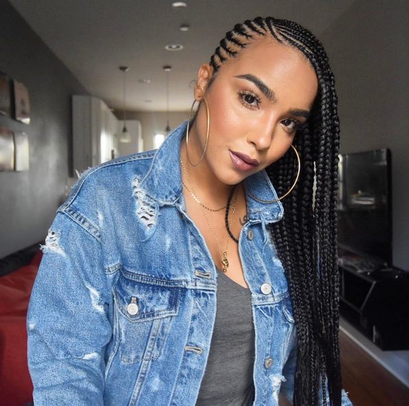 Side Swept Cornrows Across The Head Side Swept Cornrows Across The Head — 6 Cornrows 2027