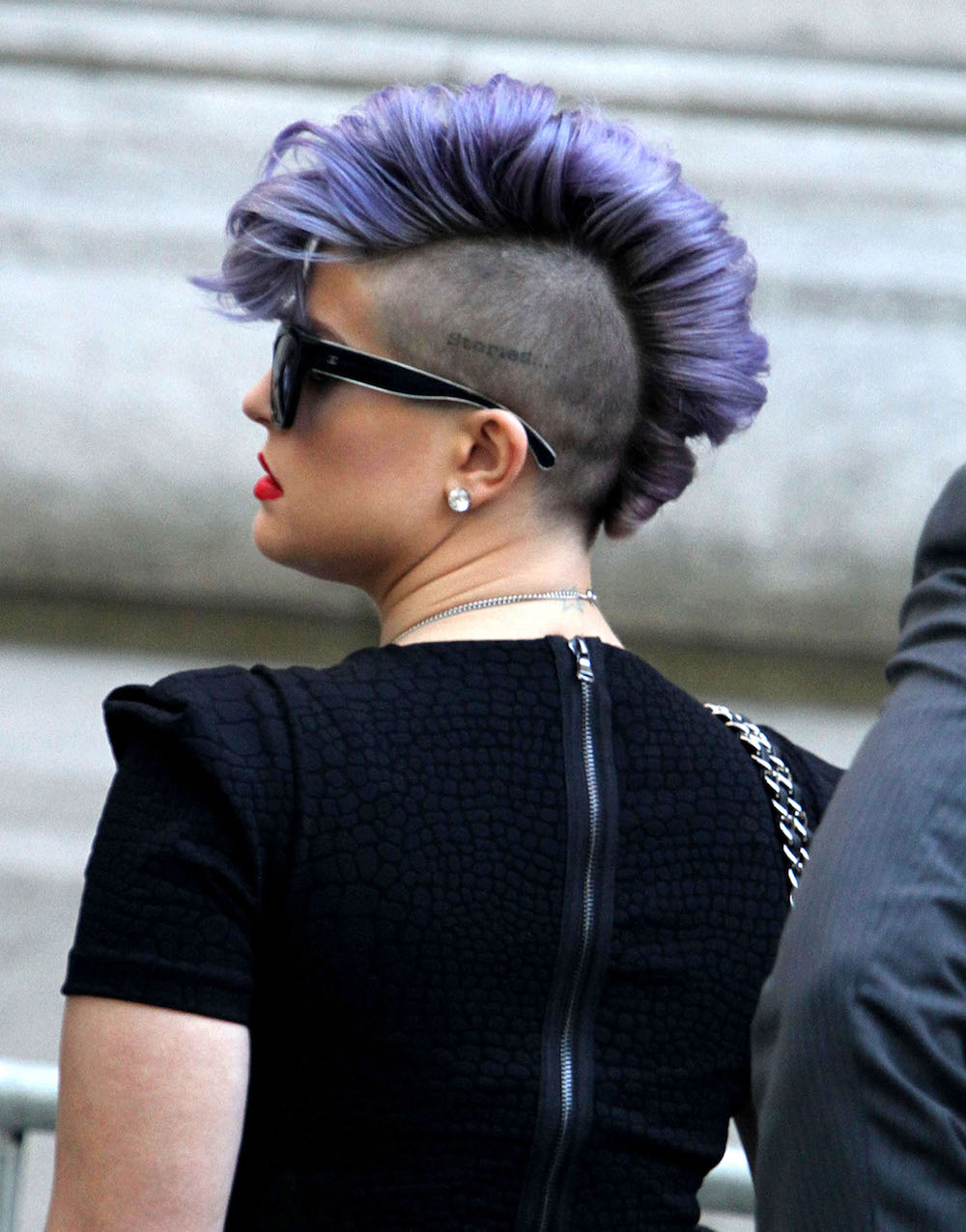 Lavender Mohawk With Shaved Sides — Alt Hairstyles 2027