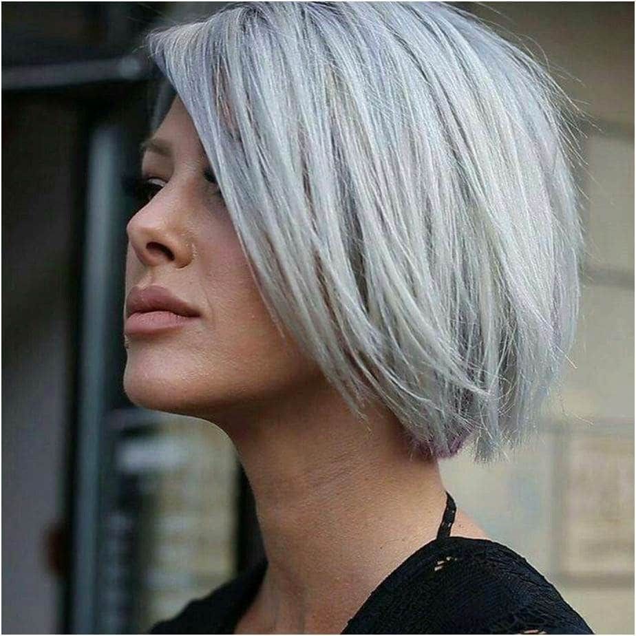 Bob Visual Idea — Transitioning to Gray Hair 2027