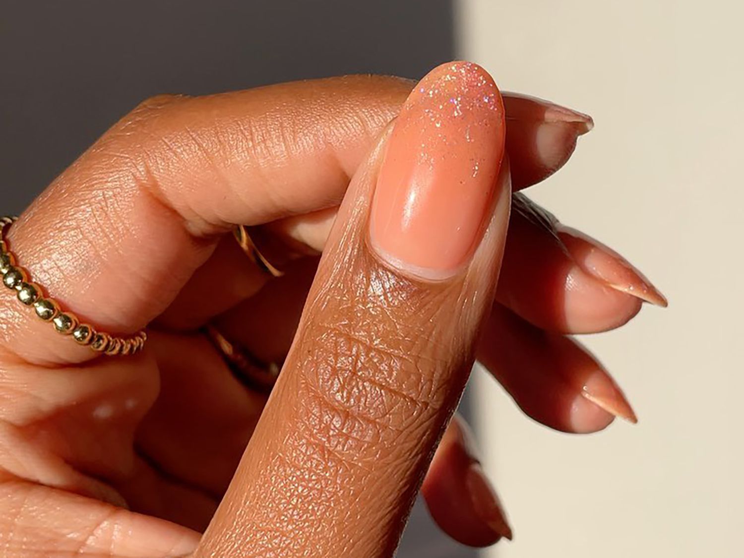 Vibrant Opaque Peach Glossy Nails Vibrant Opaque Peach Glossy Nails — Peach Almond Nails 2027