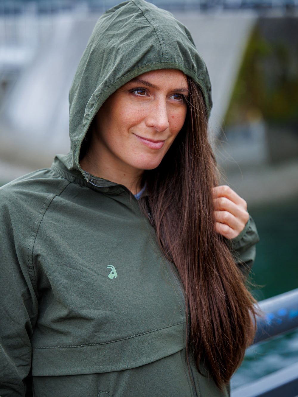 Utilitarian Style in a Moss Green Hooded Jacket Utilitarian Style in a Moss Green Hooded Jacket — Moss Green Outfits 2027