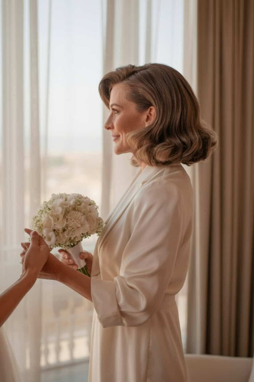 Chin Visual Idea — Down Mother of the Bride Hairstyles 2027