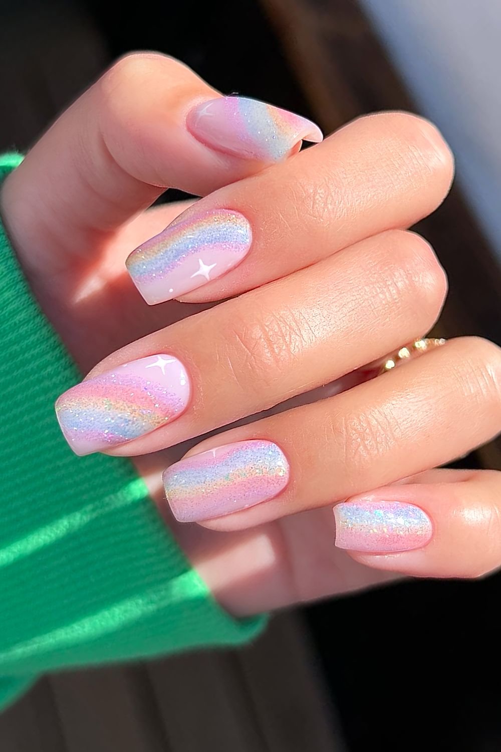 20 Fun and Cute Rainbow Nail Ideas You Can Wear This Summer