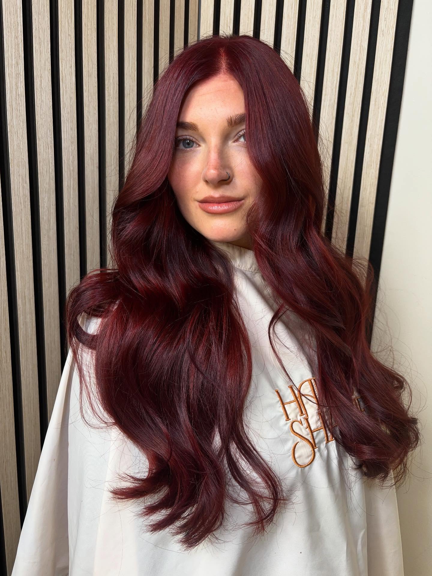 Mid-Back Deep Dark Auburn With Burgundy Mid-Back Deep Dark Auburn With Burgundy — Dark Auburn Hair 2027