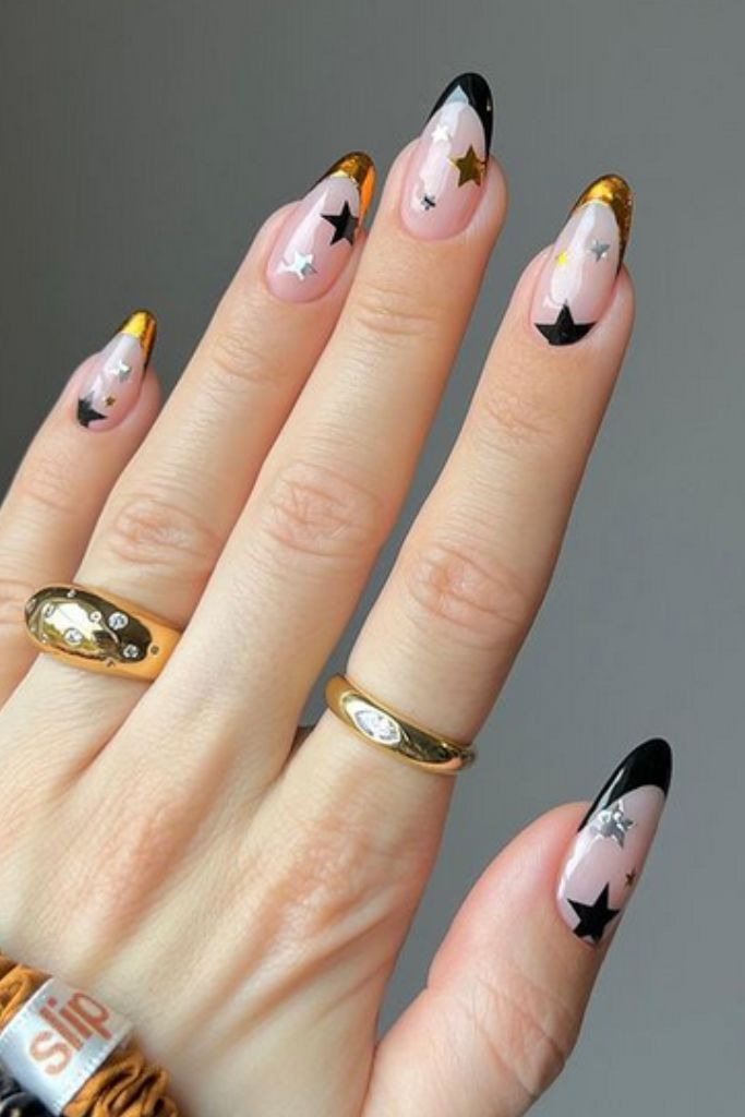 Glossy Stars and Metallic French Tips — Nails 2027 for Women Over 40