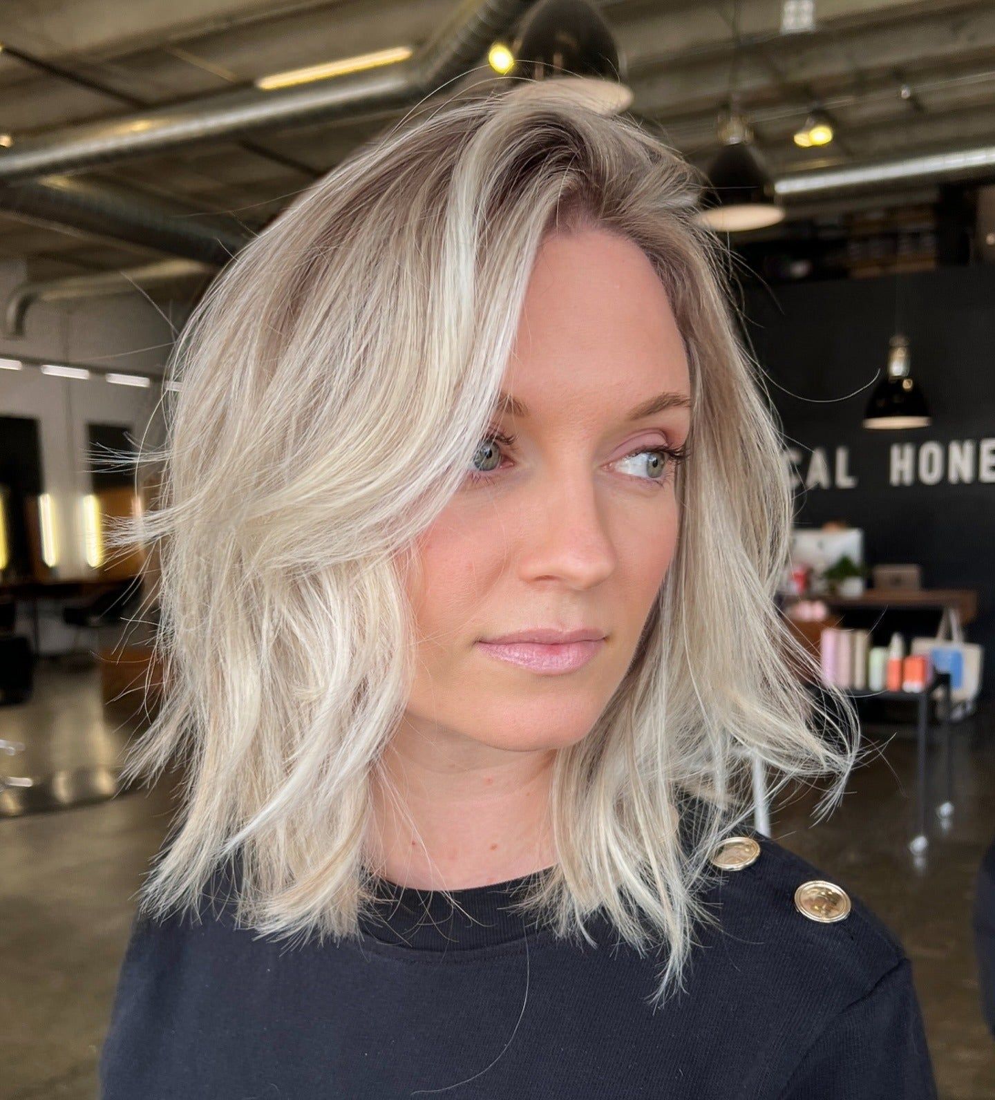 Layered Bob Visual Idea Layered Bob Visual Idea — Icy Blonde 2027