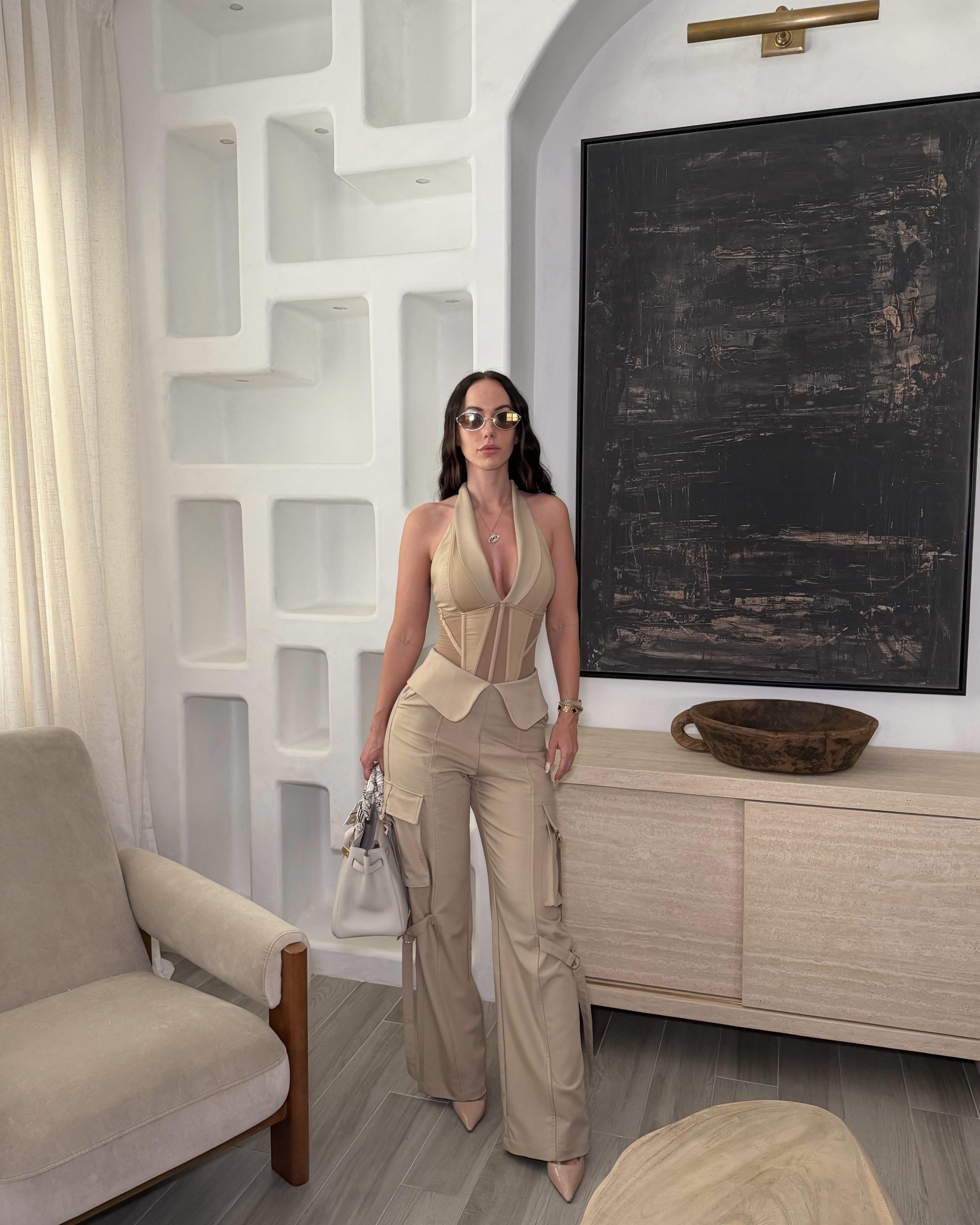 Corset Top and Cargo Pants for a Fashion-Forward Errand Run Corset Top and Cargo Pants for a Fashion-Forward Errand Run — Errands Outfits 2027