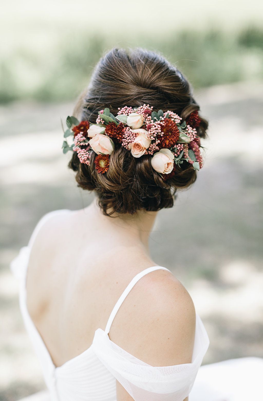 No Bangs Visual Idea — Flower Crown Hairstyles 2027
