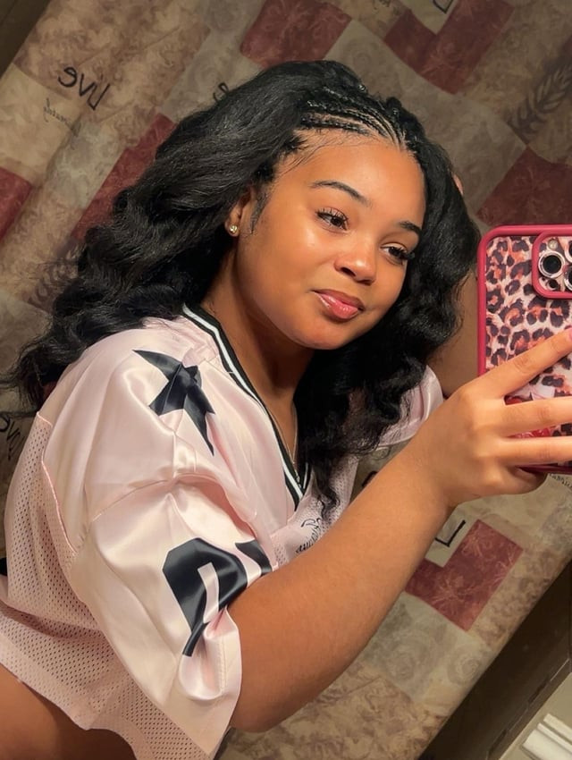 Mid-Back Wavy Weave With Braids Mid-Back Wavy Weave With Braids — Natural Hairstyles 2027 with Weave