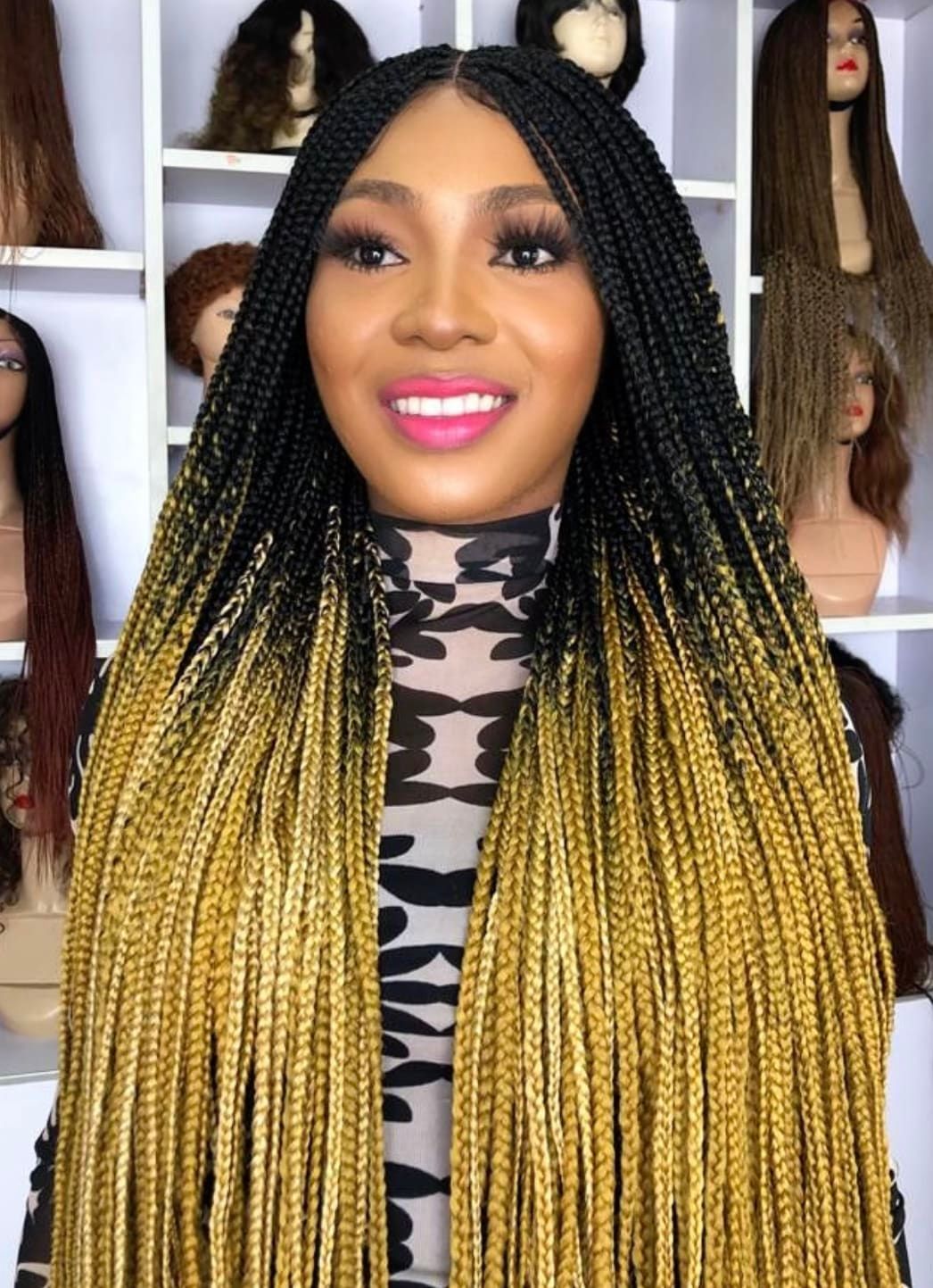 Ombre Knotless Braids 2027