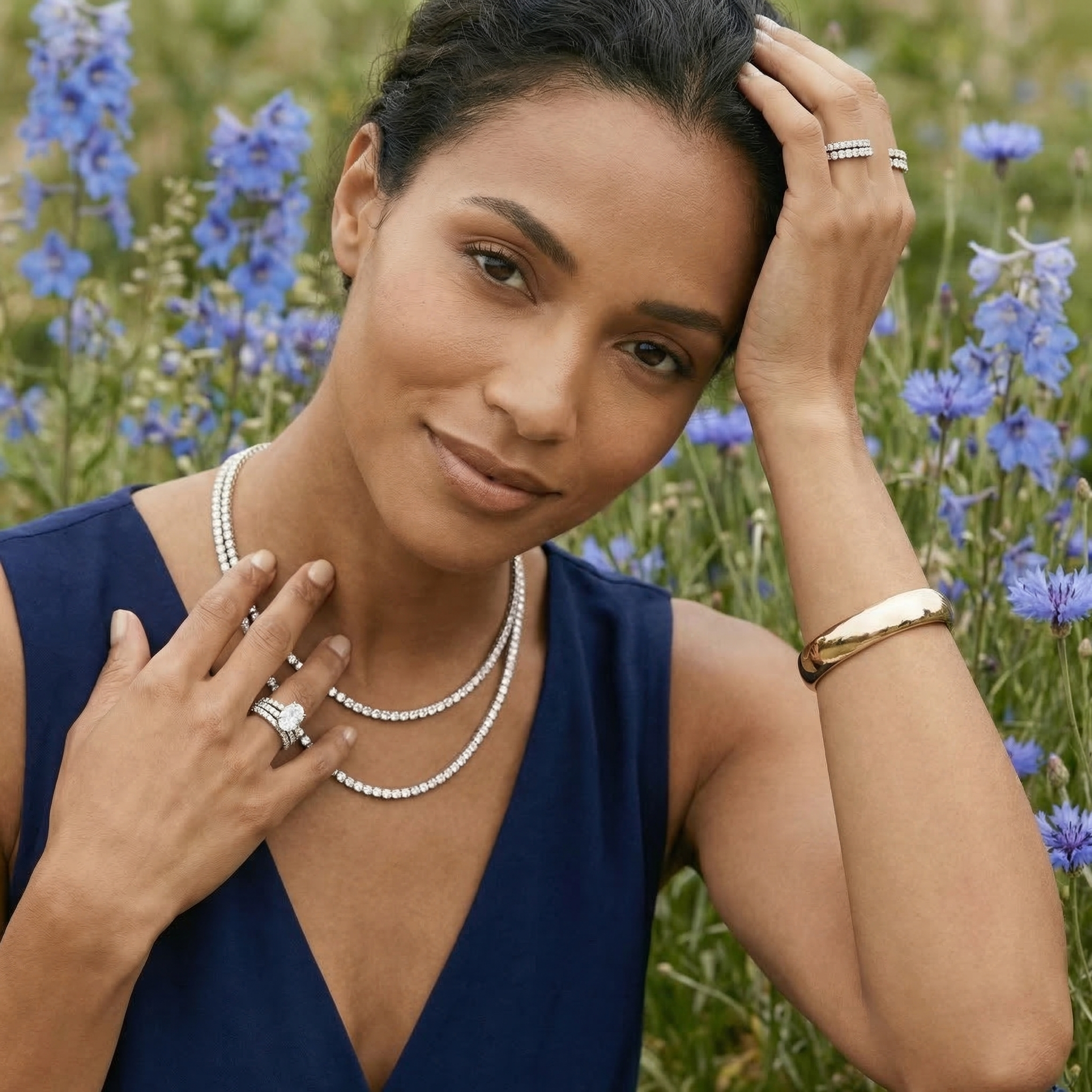 Diamond Delicacy: Layered Necklaces and Rings — Jewelry Trends 2027