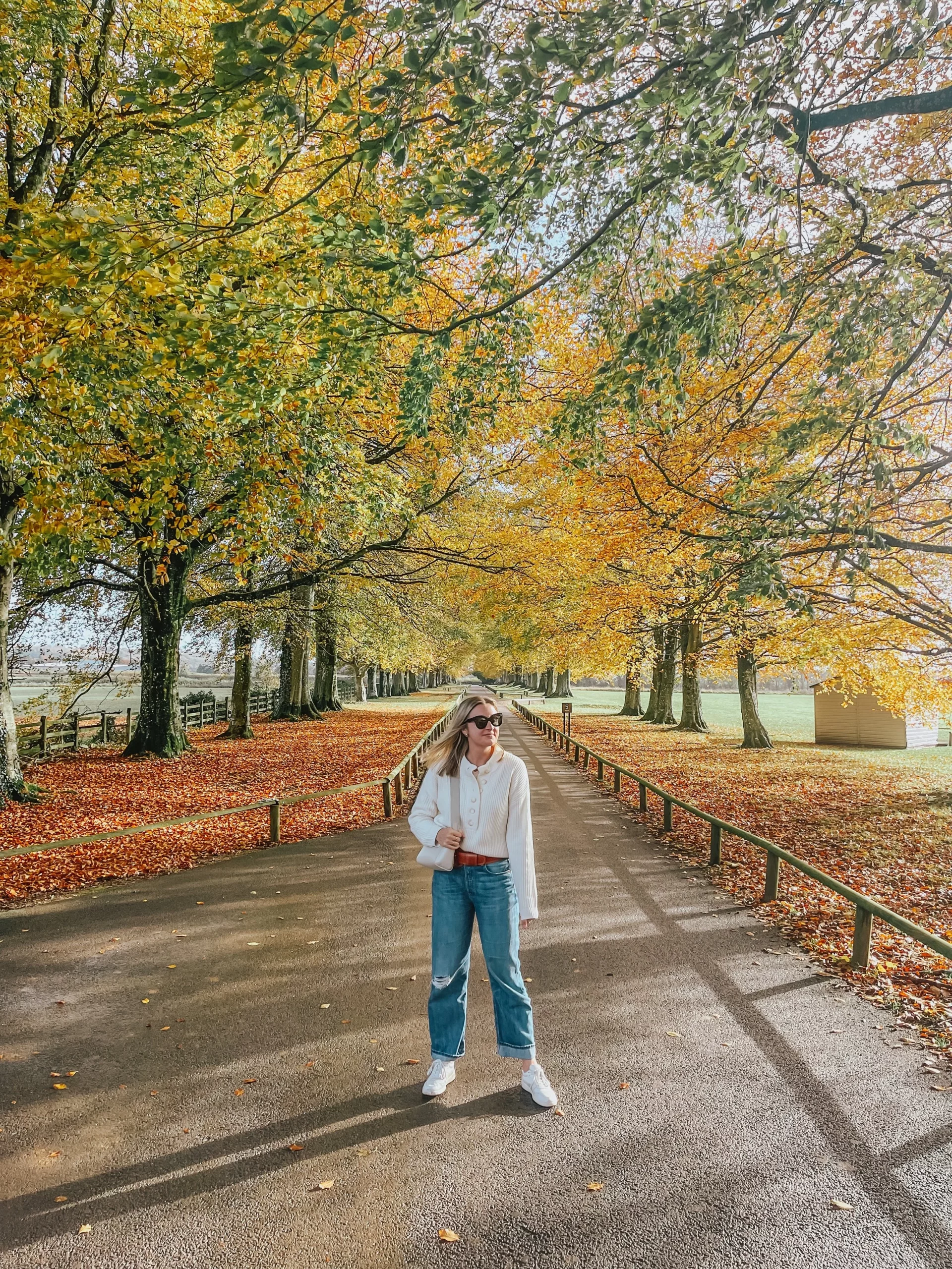 Cream Crewneck Sweater and Straight-Leg Jeans for Fall Cream Crewneck Sweater and Straight-Leg Jeans for Fall — Travel Outfits Europe 2027