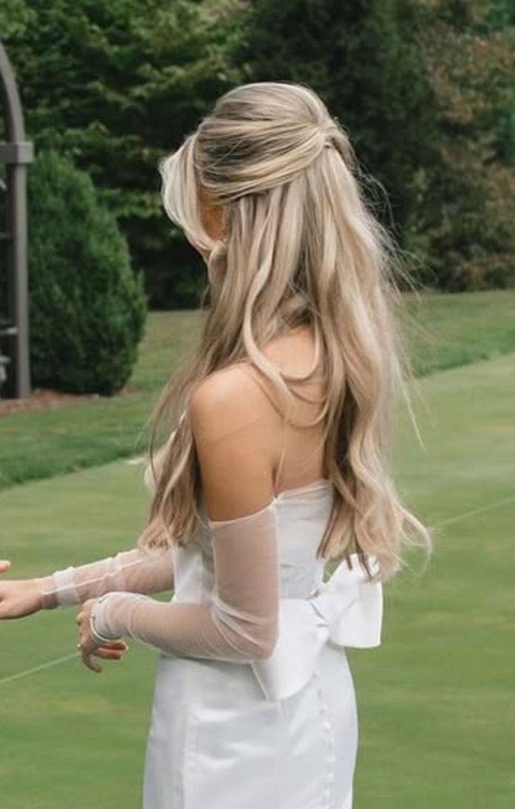 Blonde With Balayage Visual Idea Blonde With Balayage Visual Idea — Loose Wedding Hairstyles 2027