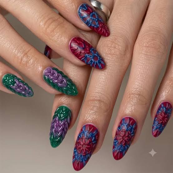 Matte Textured Visual Idea Matte Textured Visual Idea — Gel X Nails 2027