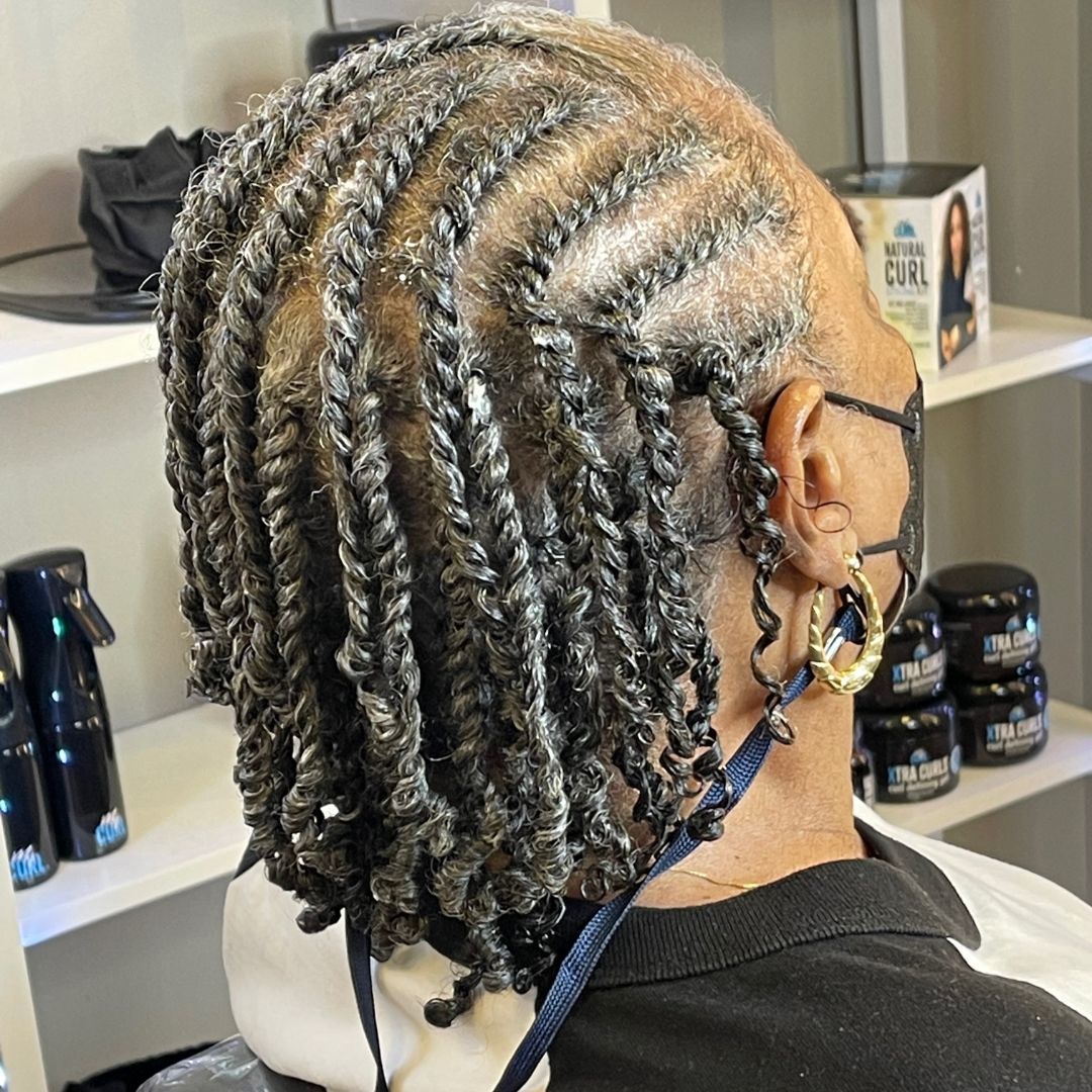 Salt And Pepper Visual Idea Salt And Pepper Visual Idea — Easy Natural Hairstyles 2027