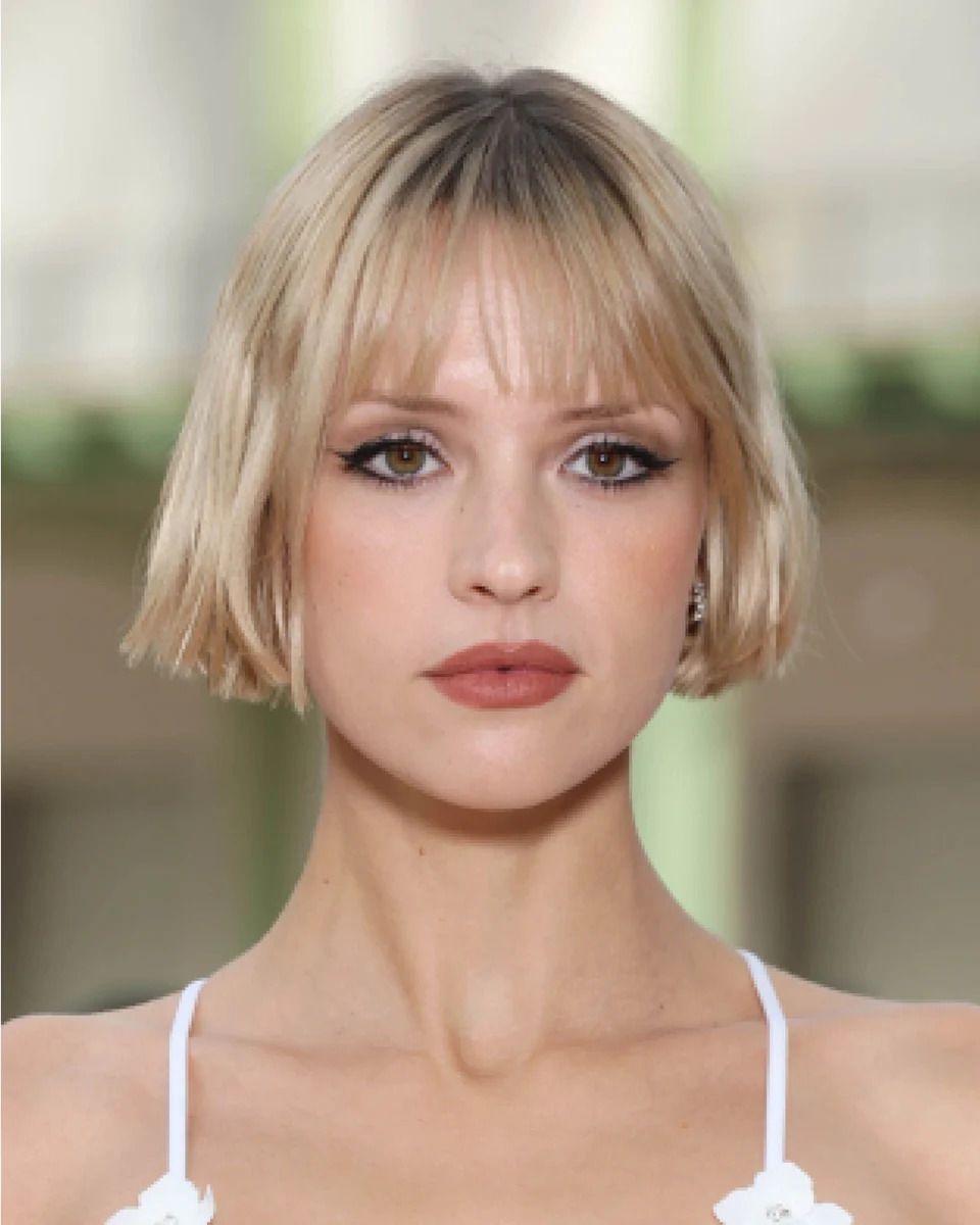 Blunt Bangs Visual Idea — Y2K Bob 2027