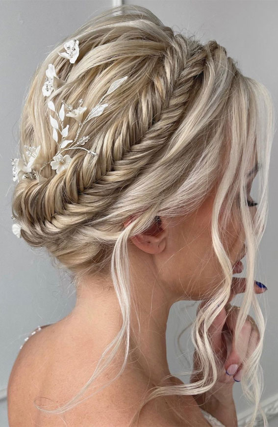 Platinum Blonde With Darker Roots Visual Idea — Crown Braid 2027