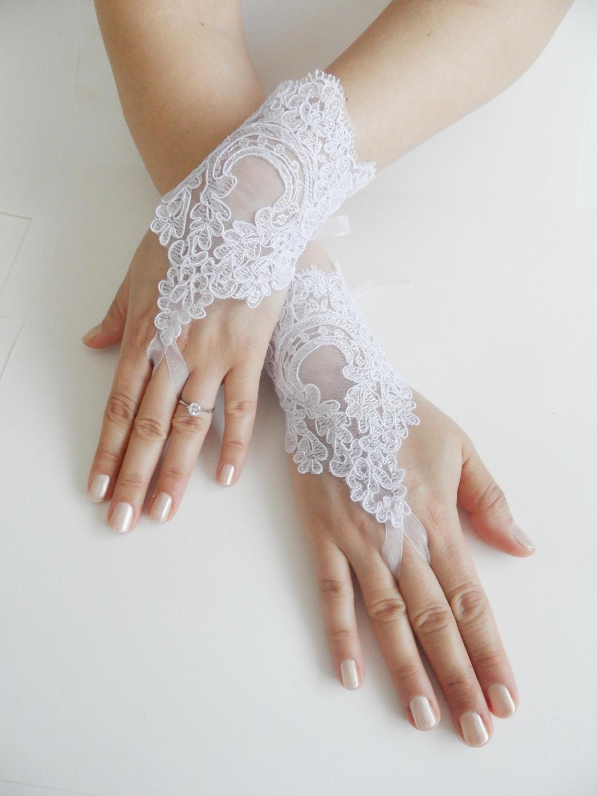 Lace Mesh Outfit Idea — Wedding Gloves Outfits 2027
