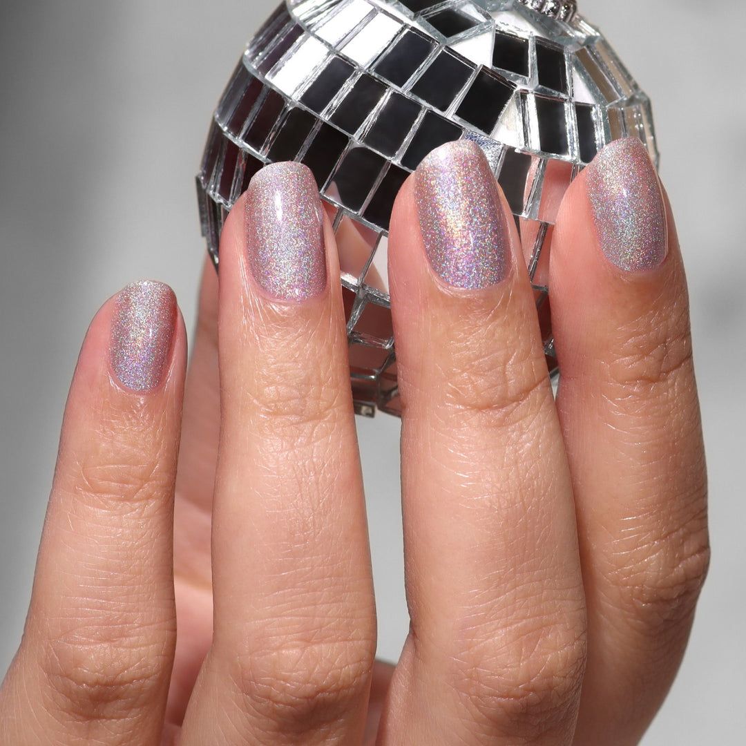 Glitter Holographic Visual Idea — Icy Nails 2027