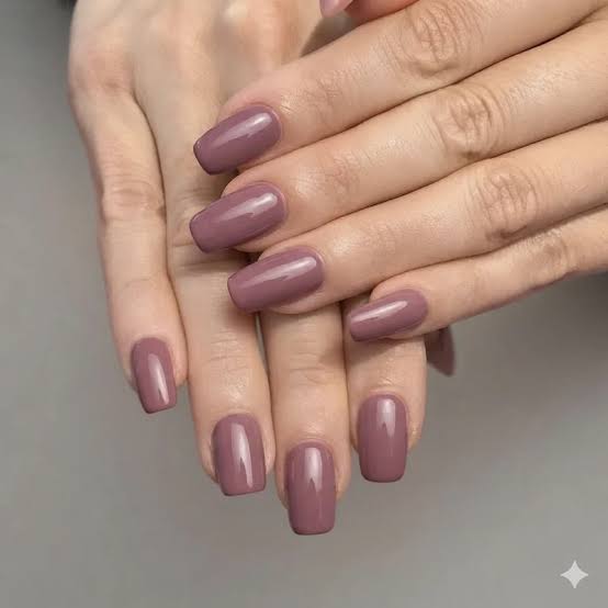 Rich Chocolate Brown Oval Nails — Nails 2027 for Women Over 40