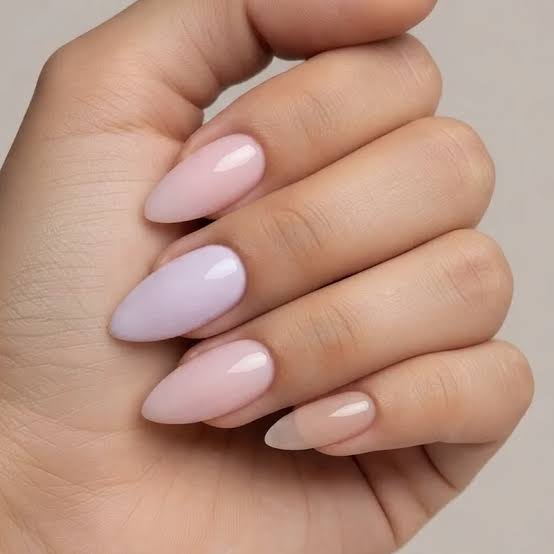 Medium Stiletto Sheer Nude French Medium Stiletto Sheer Nude French — Nurse Nails 2027