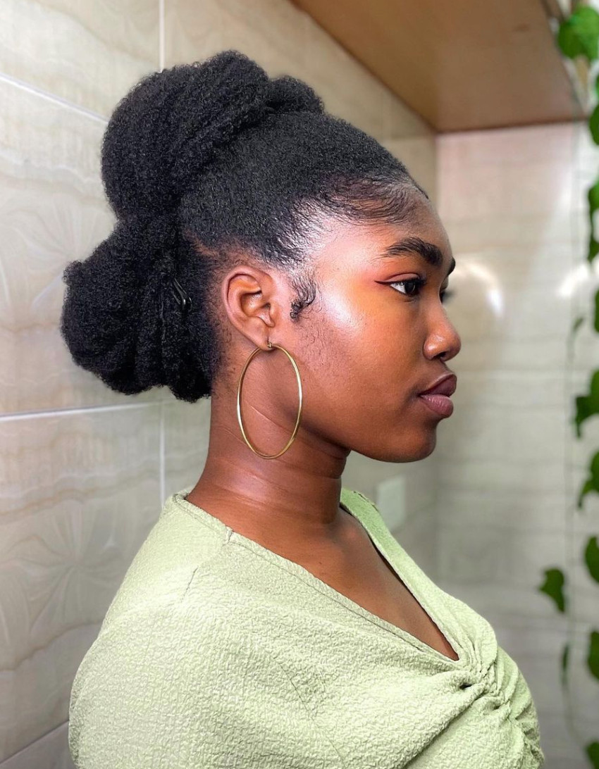Side View Afro Puff Side View Afro Puff — High Puff 2027
