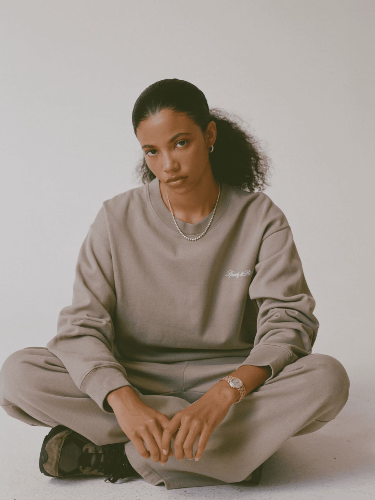 Taupe Matching Set for Effortless Casual or Gym Style — Streetwear Gym Outfits 2027