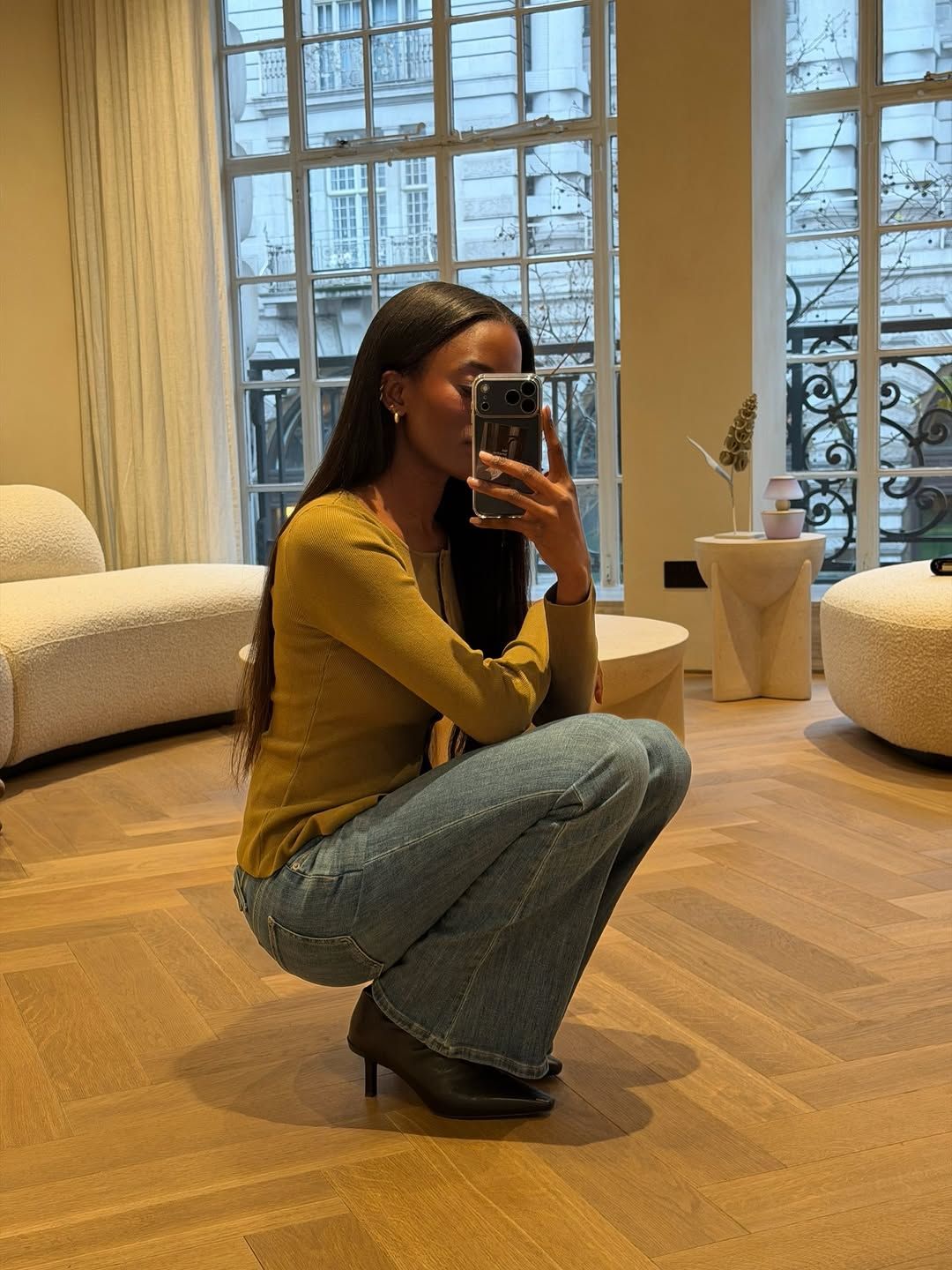 Mustard Yellow Top with Light Blue Bootcut Jeans Mustard Yellow Top with Light Blue Bootcut Jeans — Blue Bootcut Jeans Outfits 2027