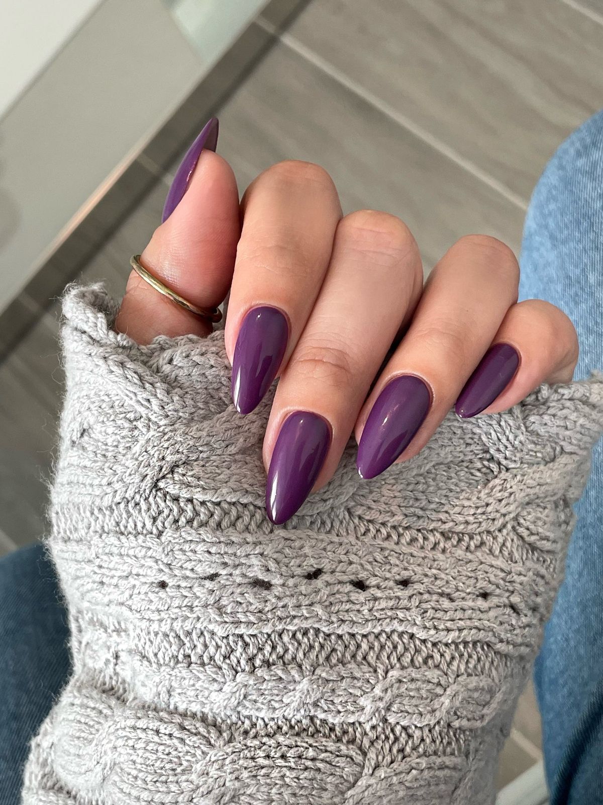 Vibrant Plum Glossy Stilettos Vibrant Plum Glossy Stilettos — Plum Nails 2027