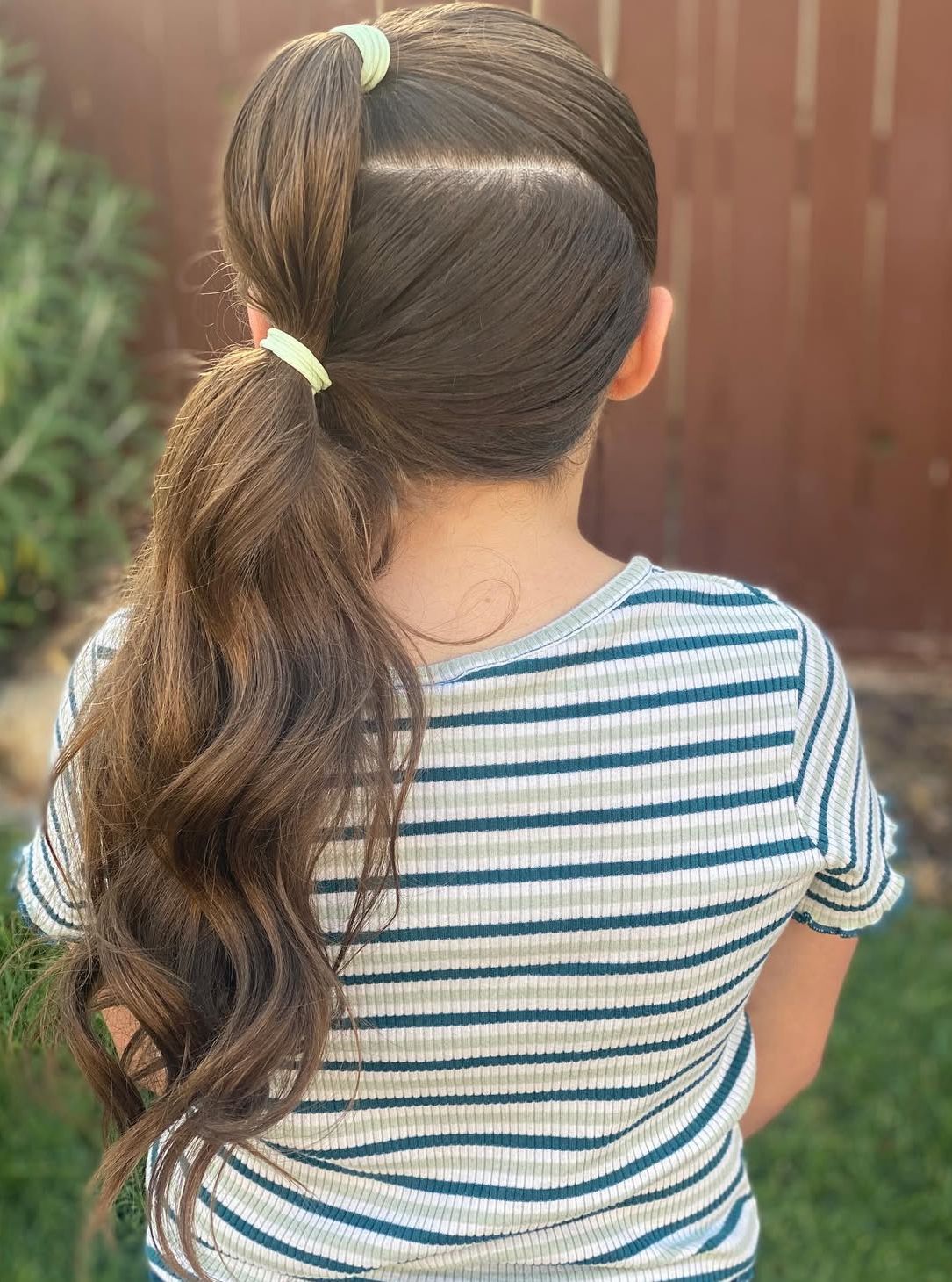 Low Ponytail With a Twisted Crown Low Ponytail With a Twisted Crown — Ponytail Hairstyles 2027 for School