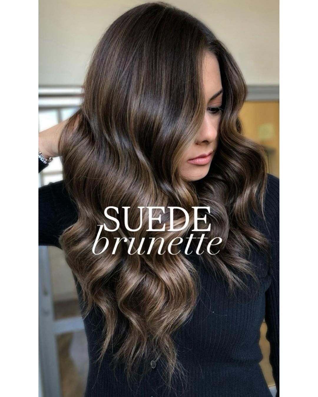 Shoulder Visual Idea — Balayage on Dark Brown Hair 2027
