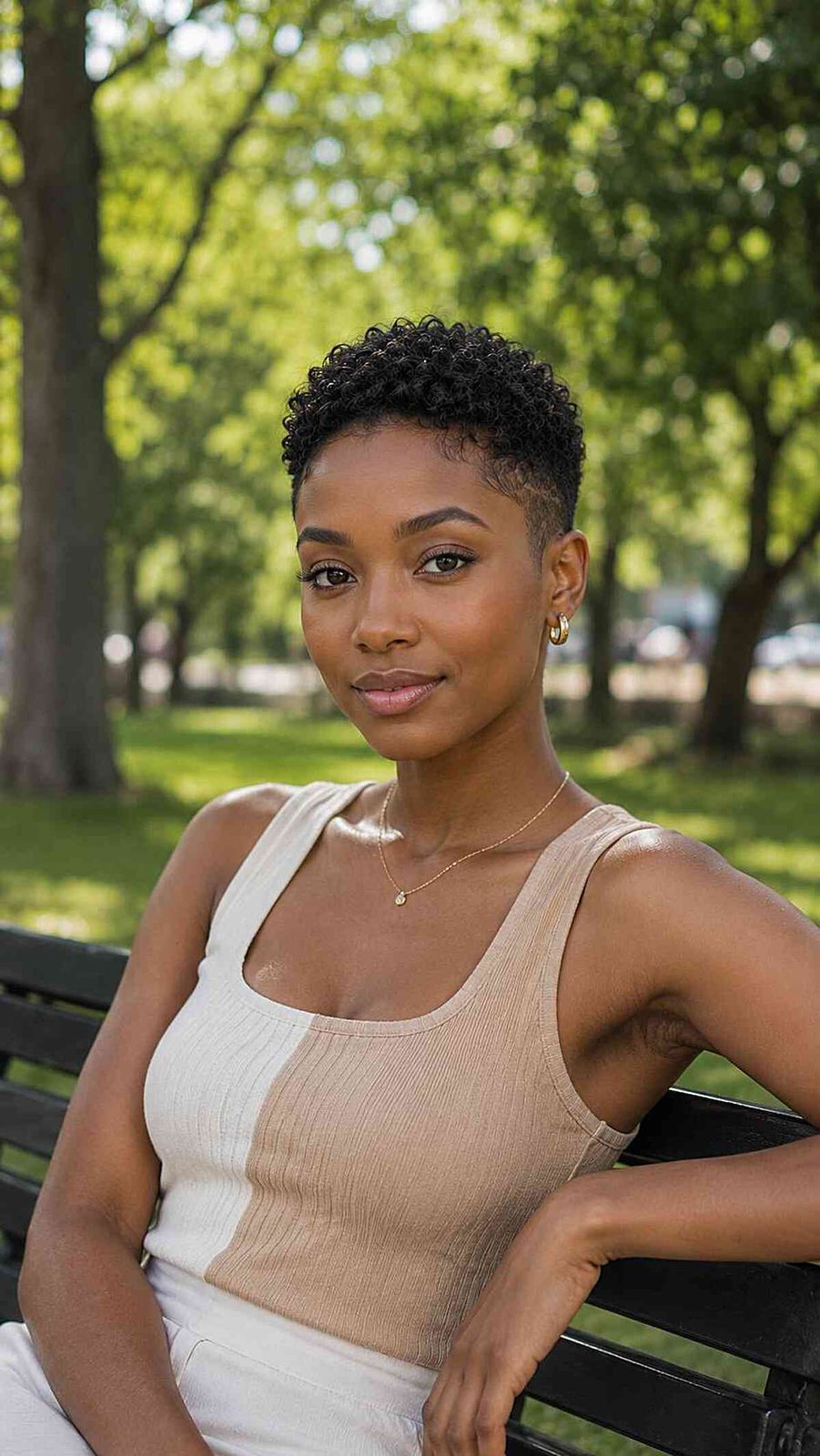 Tapered Cut Visual Idea — Natural Hairstyles 2027 for 4B Hair