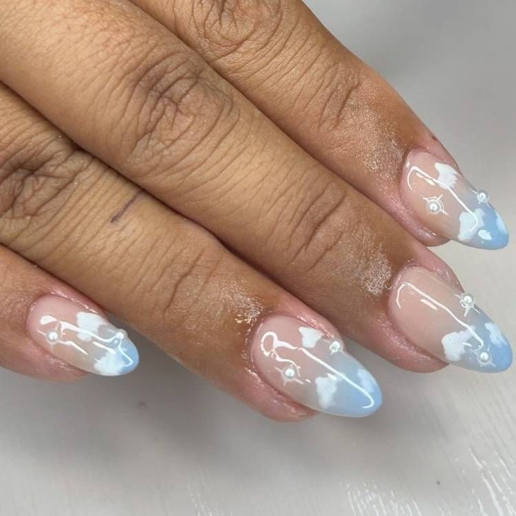 Spring Summer Whimsical Visual Idea Spring Summer Whimsical Visual Idea — Cloud Almond Nails 2027