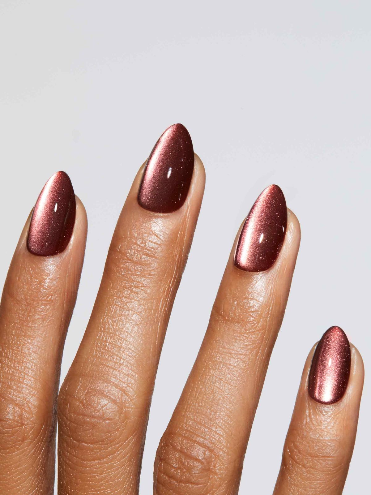 Glossy Visual Idea — Almond Nails 2027 for Chubby Fingers