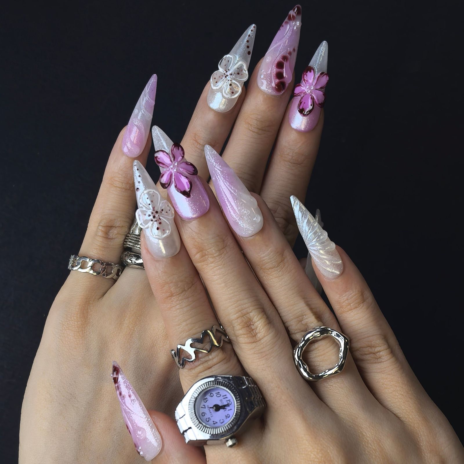 Spring Bridal Visual Idea Spring Bridal Visual Idea — Painted Petal Nails 2027